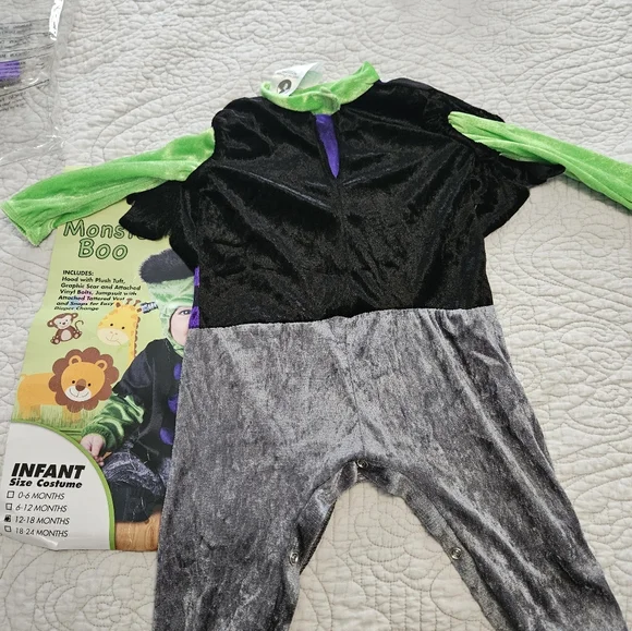 Spirit Halloween Monster Boo Costume - Picture 3 of 6